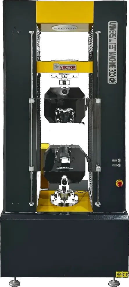Vector Tesla Serisi 300 kN çift kolonlu zemin tipi universal test makinesi