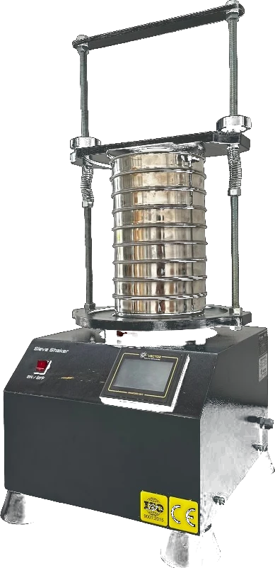 Tamizadora analítica Vector VTR-1041 — analizador de tamaño de partícula por vibración controlada