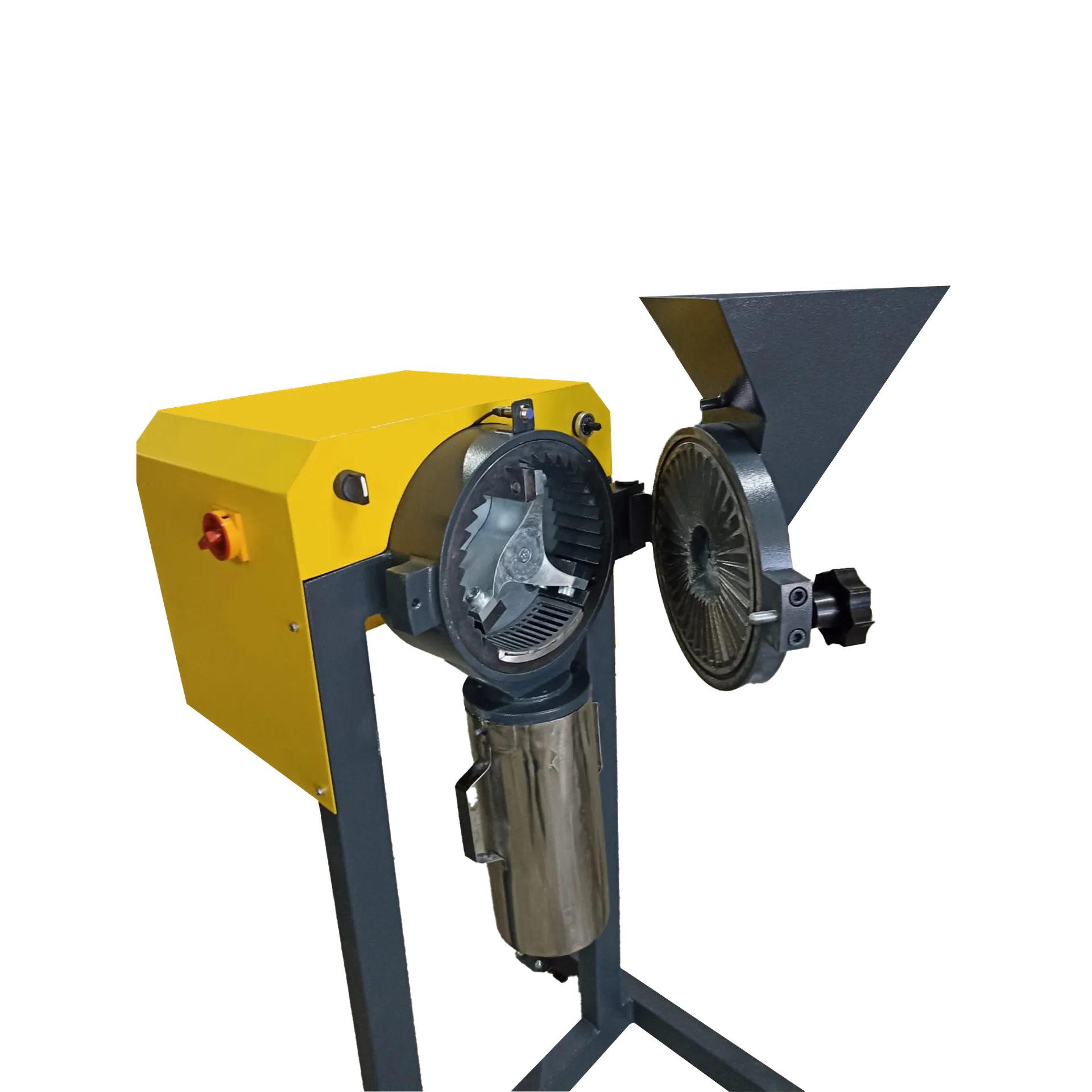 Vector VTR-18-001 cross beater mill — grinding chamber detail