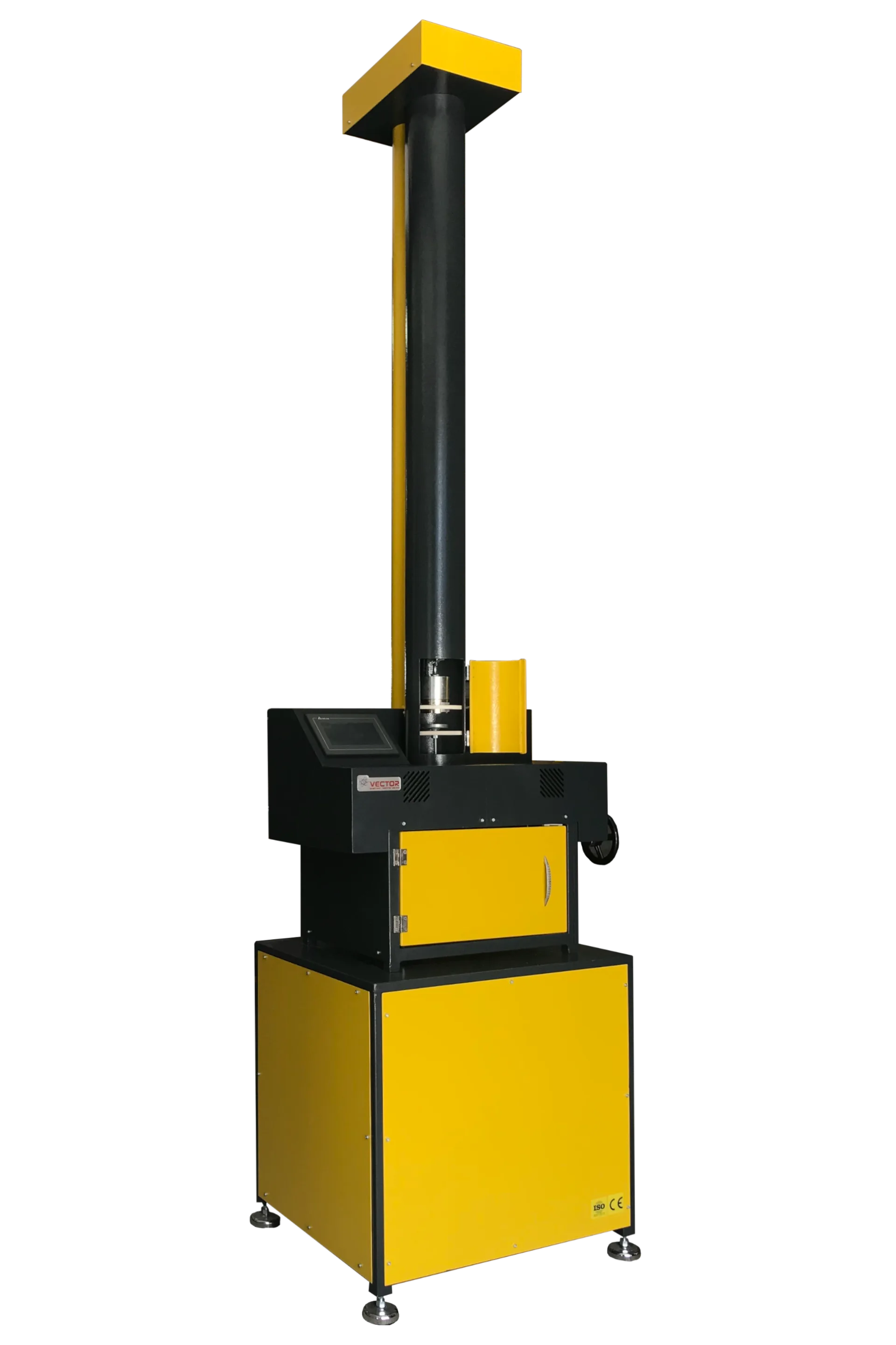 Drop weight impact tester detail