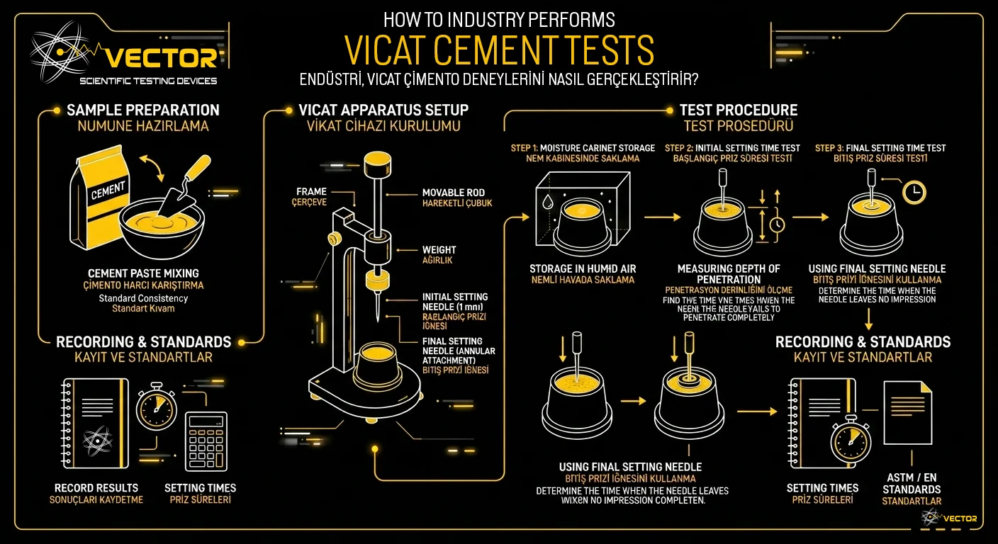 How the Industry Performs Vicat Cement Tests