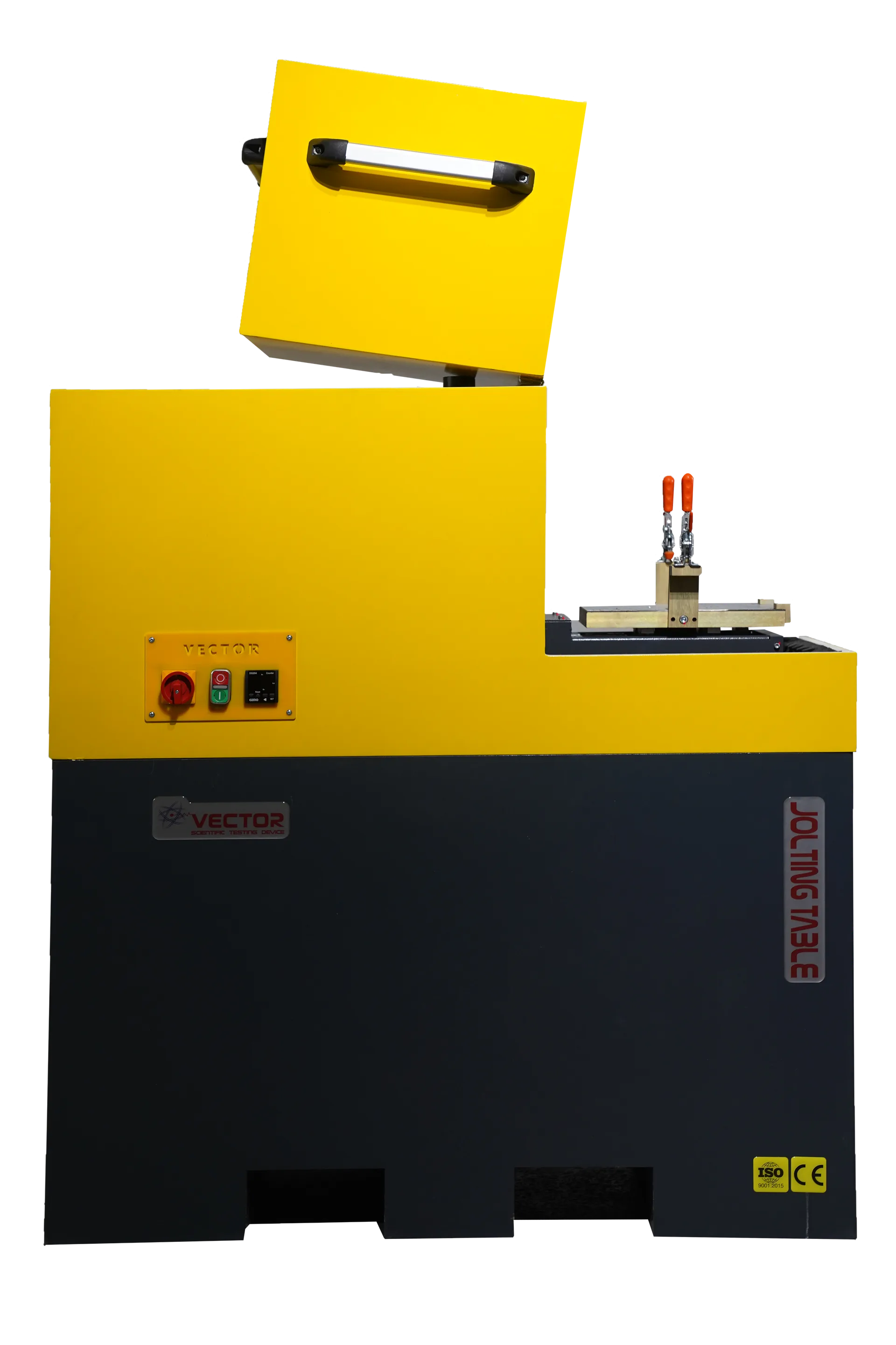 Vector VTR-1024 jolting table — alternate front view