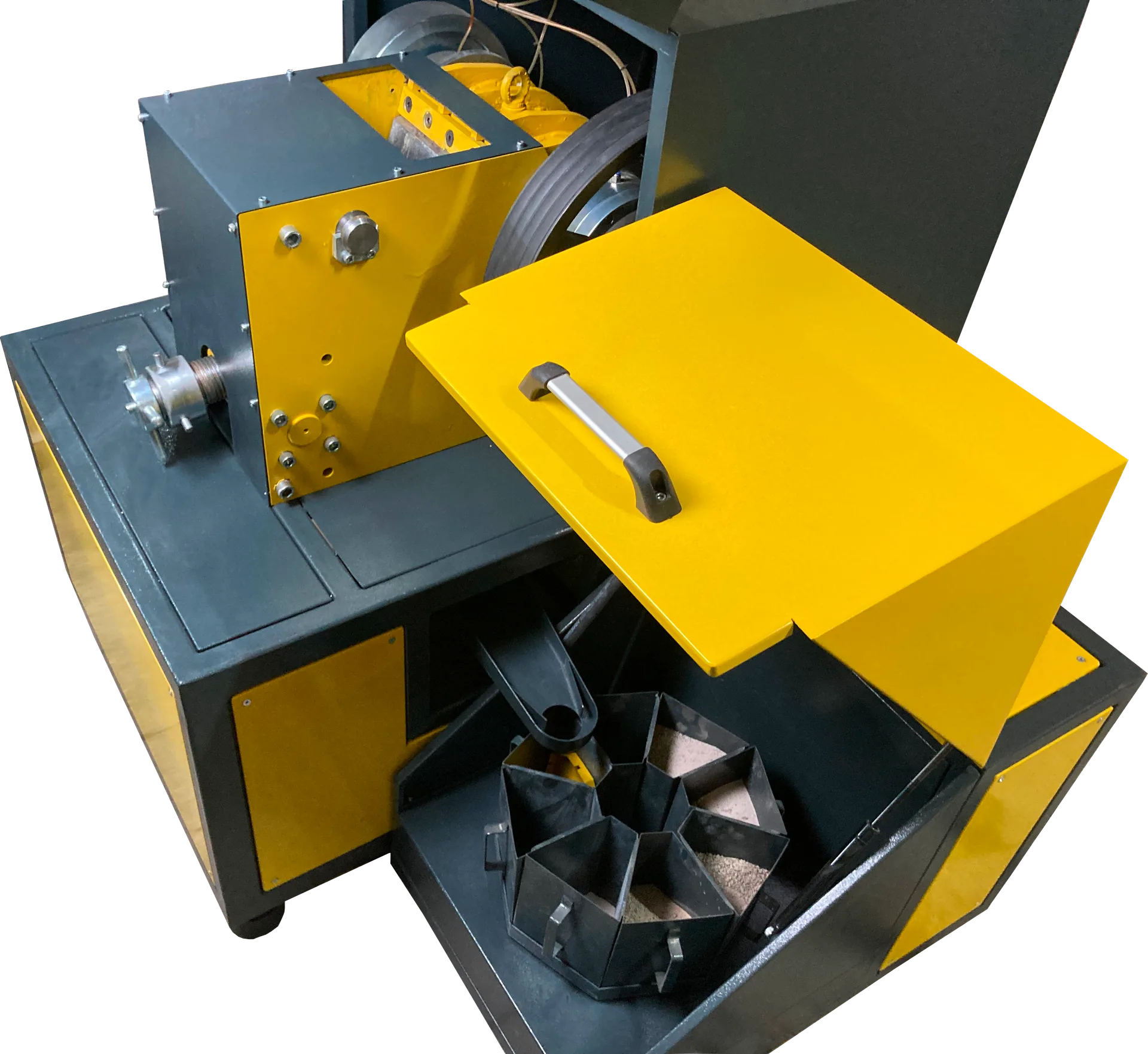 Vector Thor jaw crusher — operator area