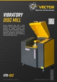 Vector VTR-1012 Vibratory Disc Mill Catalogue Thumbnail